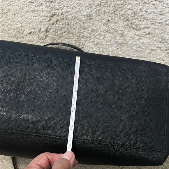 Tory Burch Black Tote with Gold Accents - Picture 13 of 14